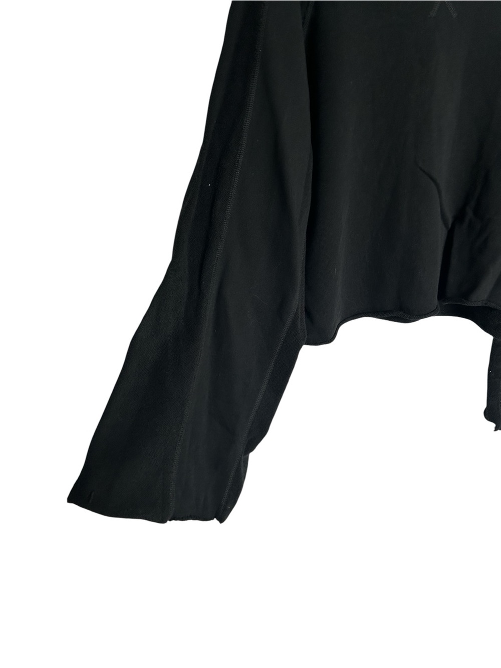7 for All Mankind Flare Sleeve Crop Sweatshirt - medium - Picture 9 of 14